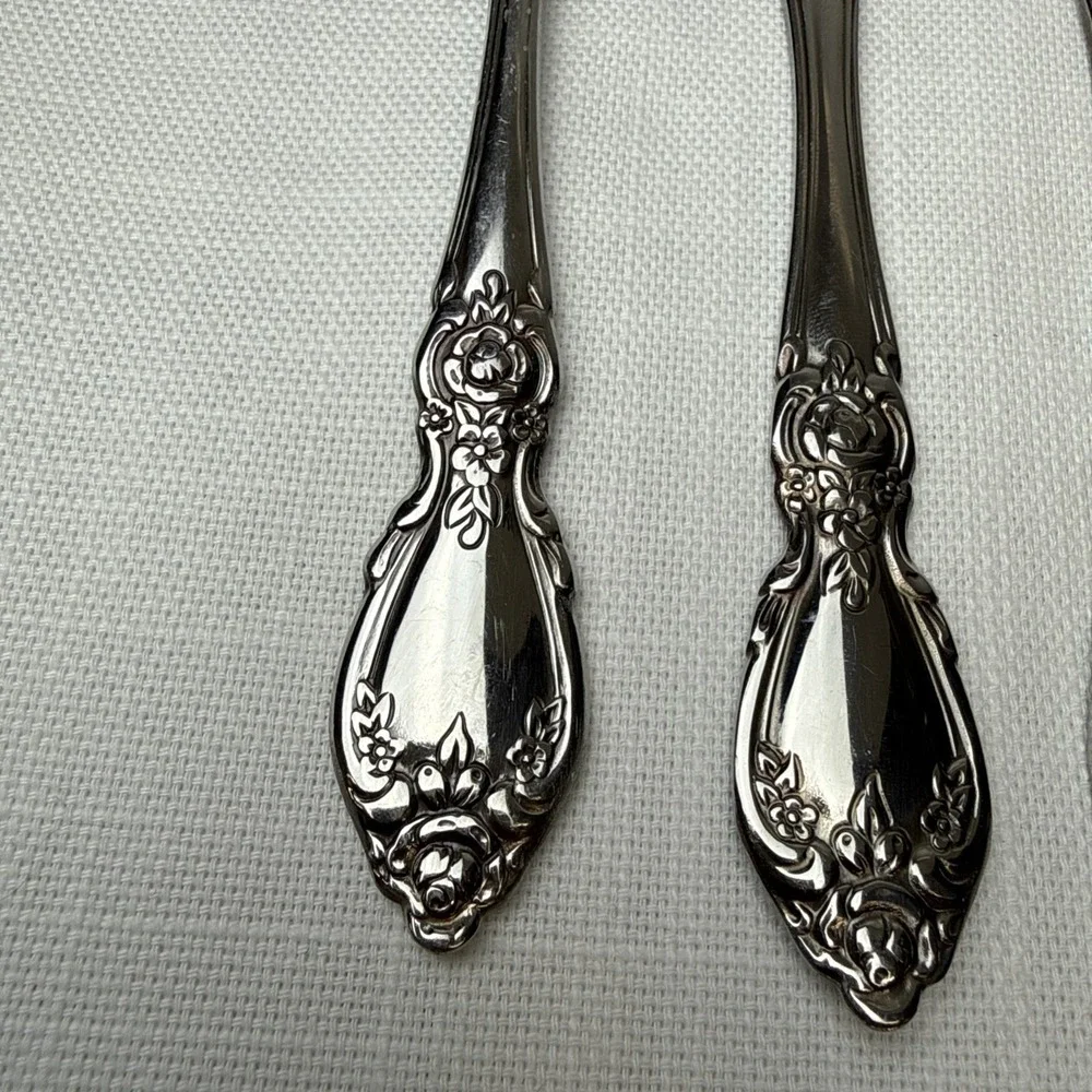 Oneida Community Plantation Knives‎ Butter + Spreader Stainless Flatware X4
